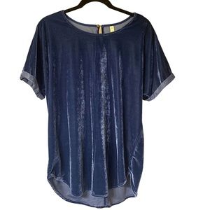 Blue Velvet Wishlist Top - M